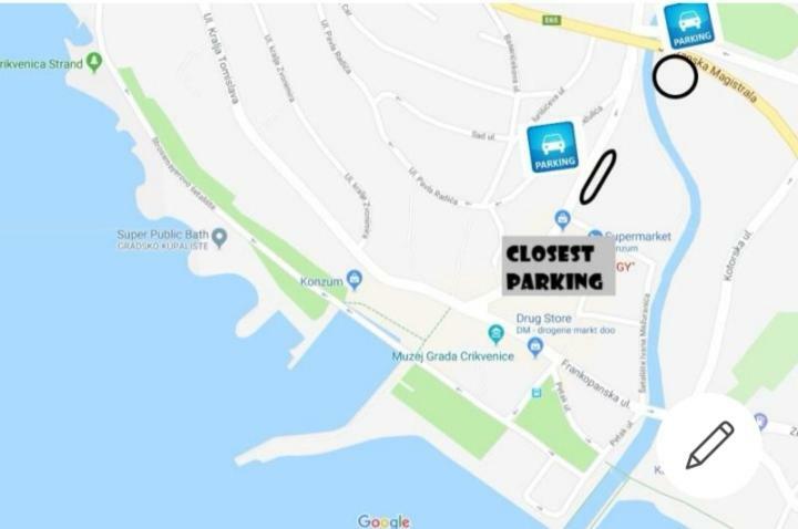 Apartment Megy With Balcony In City Center 茨里克韦尼察 外观 照片